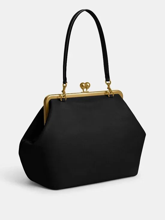 Coach Large Kisslock Frame Bag - Picture 3 of 3